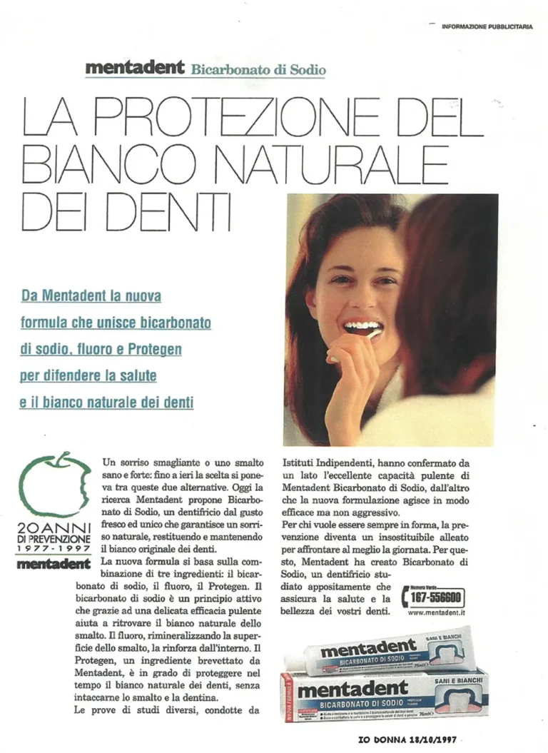 La protezione del bianco naturale dei denti