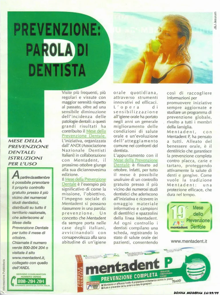 Prevenzione: parola di dentista