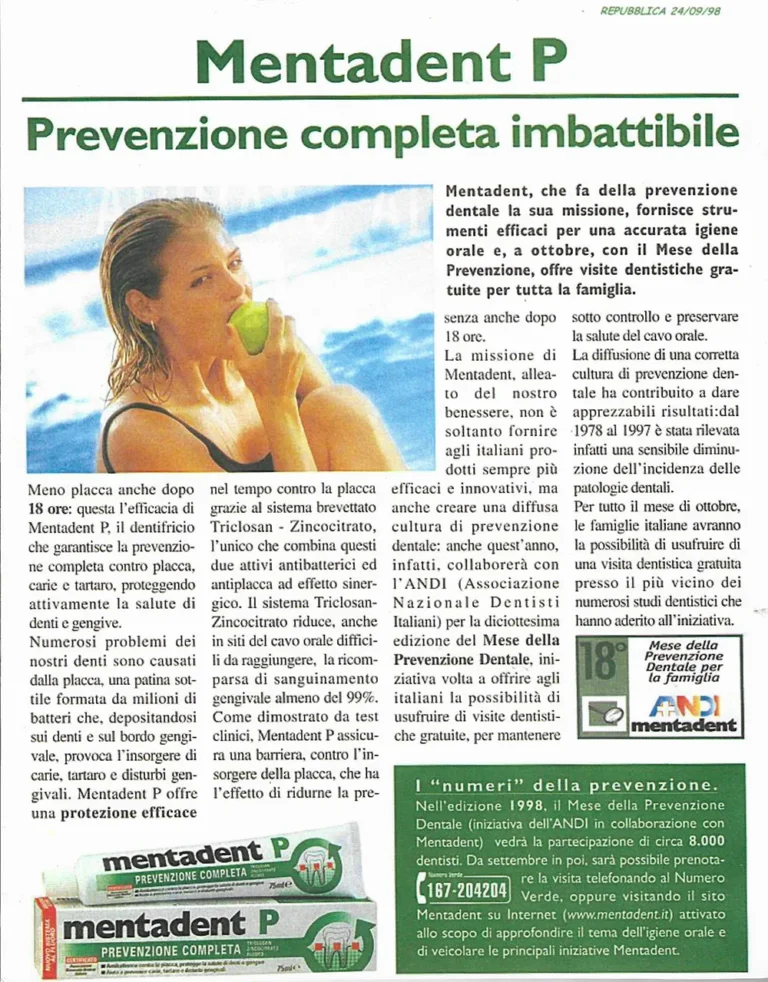 Mentadent P Prevenzione completa imbattibile