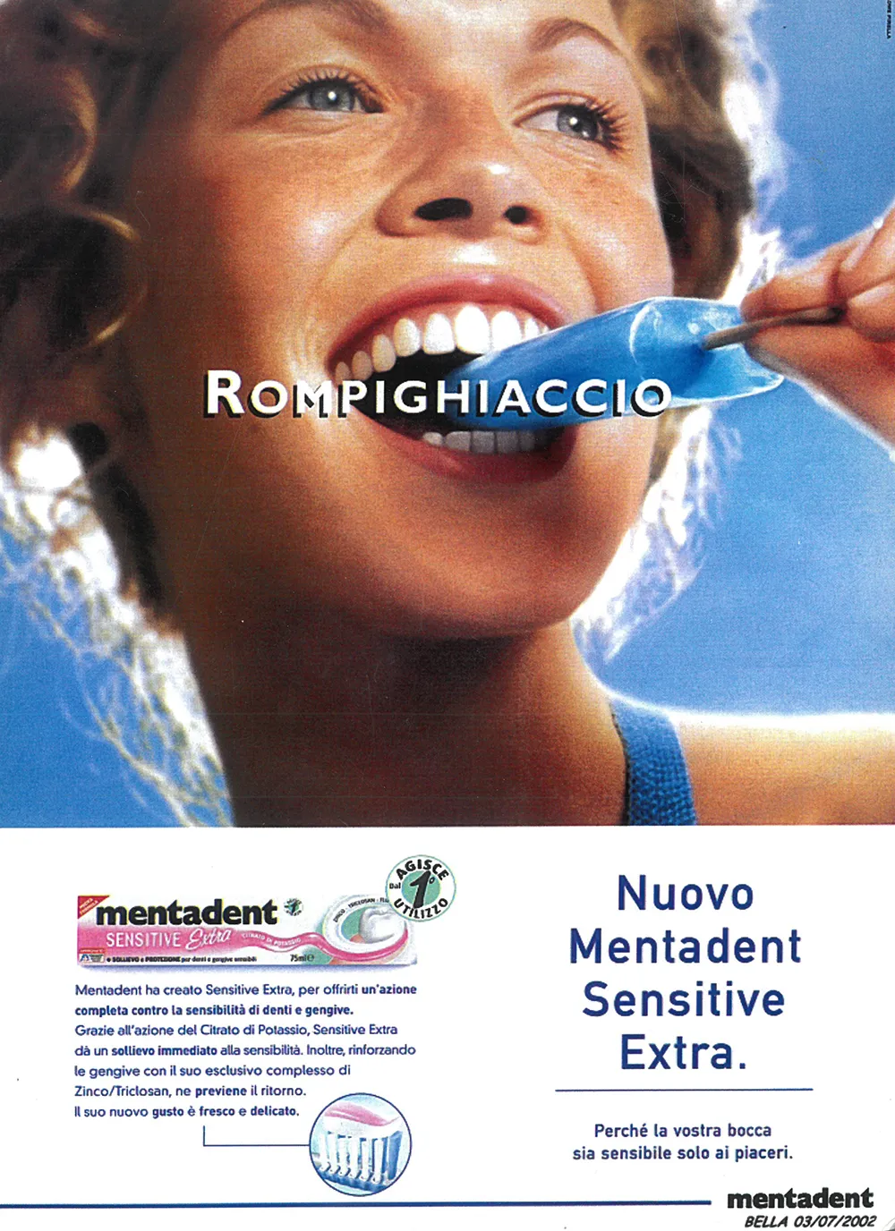 Nuovo Mentadent Sensitive Extra